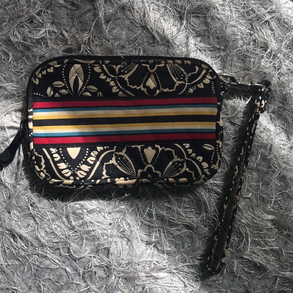 Vera Bradley Small zip up wristlet - Picture 1 of 4